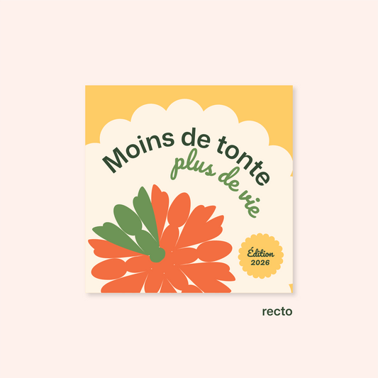 Affichette pour gazon 2026