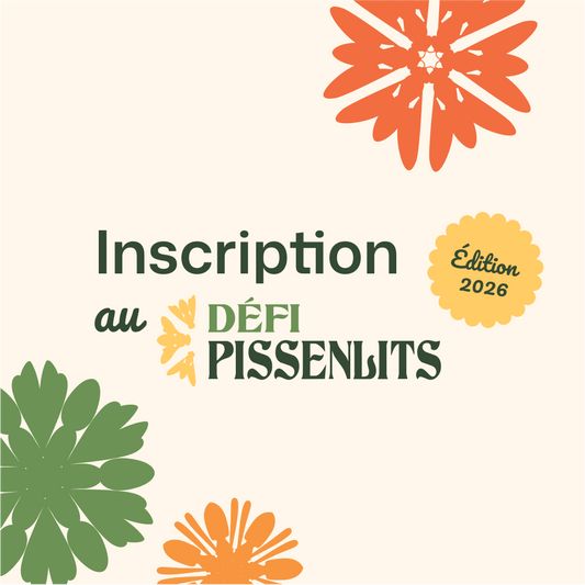 Achat de votre inscription corporative au Défi Pissenlits 2026