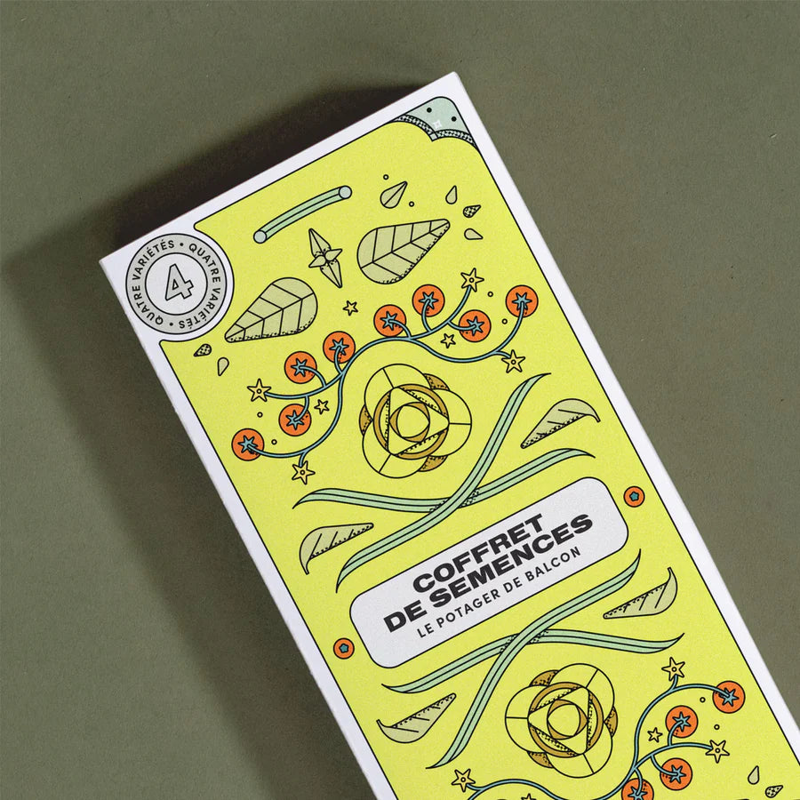 Coffret de semences - Potager de balcon